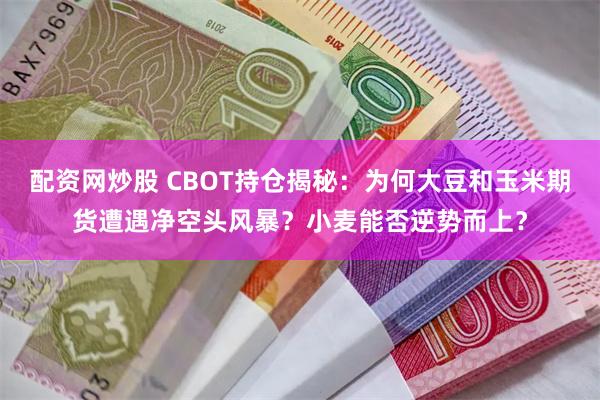 配资网炒股 CBOT持仓揭秘：为何大豆和玉米期货遭遇净空头风暴？小麦能否逆势而上？