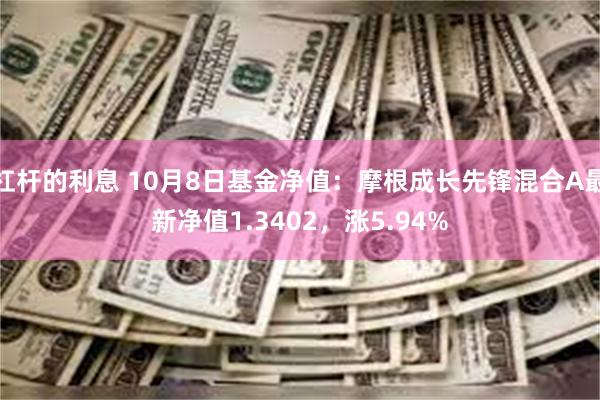 杠杆的利息 10月8日基金净值：摩根成长先锋混合A最新净值1.3402，涨5.94%