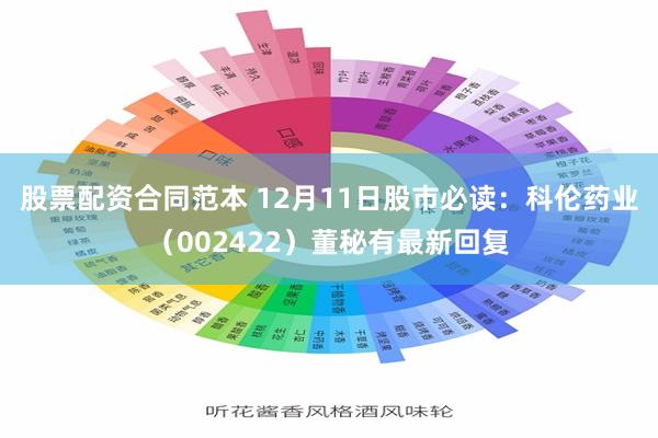 股票配资合同范本 12月11日股市必读：科伦药业（002422）董秘有最新回复